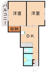 エクセル大橋の物件間取画像